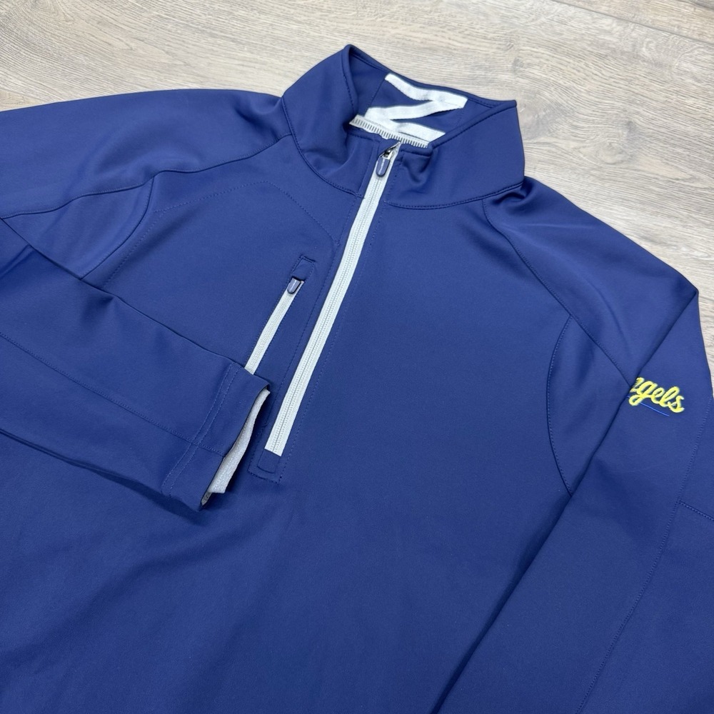 Zero Restriction Tour Series Blue Angels Foundation 1/4 Zip Pullover Sz M‎ Golf